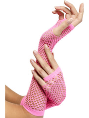 Gloves - Fishnet - Pink/Green/Orange/Yellow