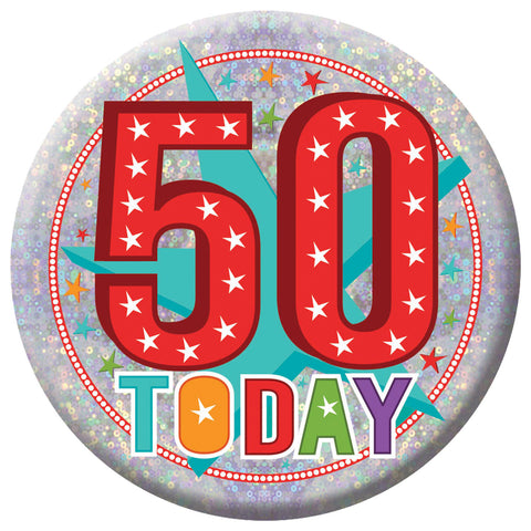 Badge - 50 Today