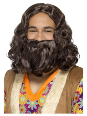 Hippy / Jesus Wig & Beard Set