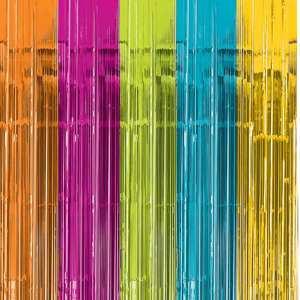 Door Curtain - Multi Colour Shimmer