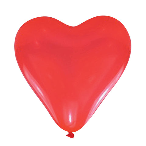 Latex balloons - Red - Heart