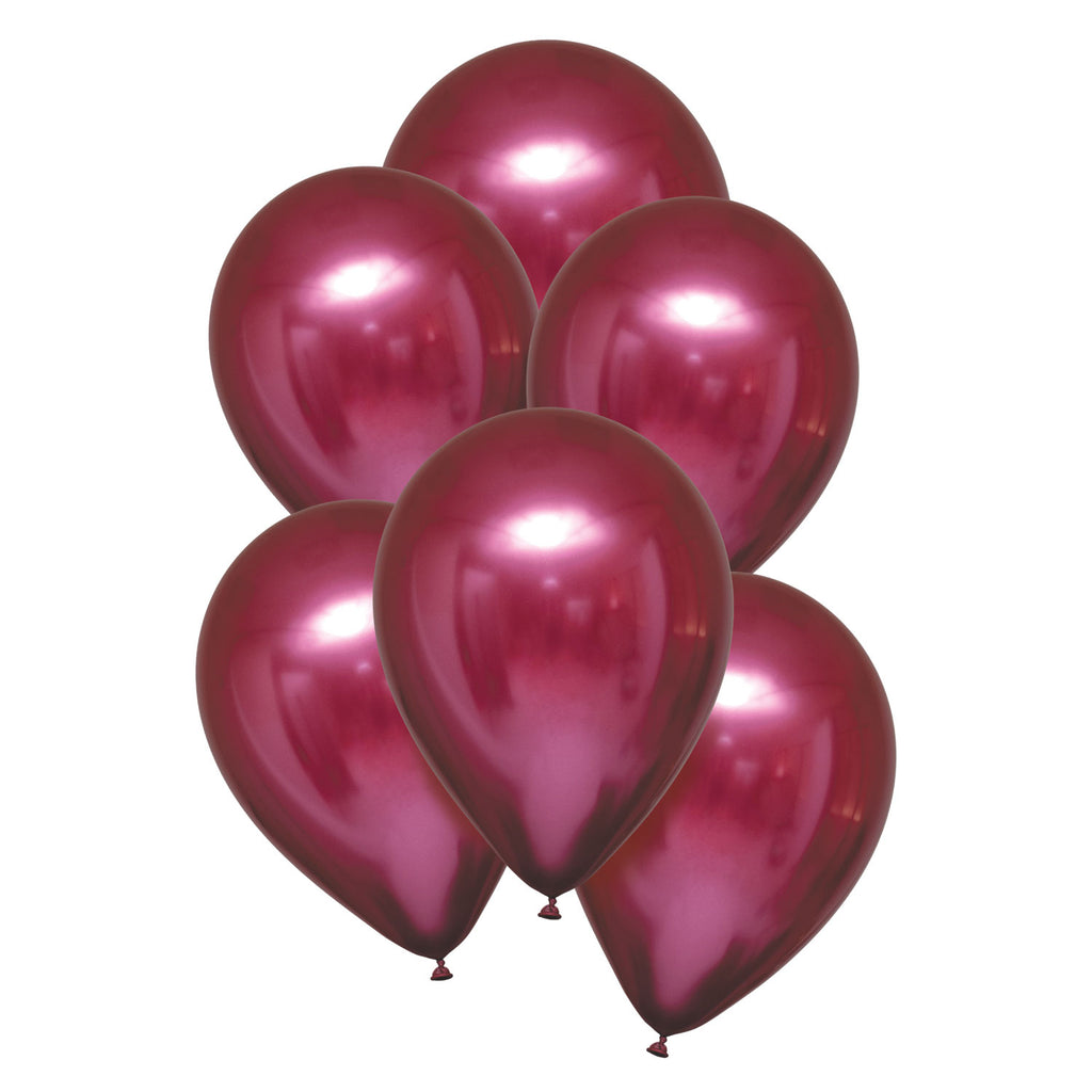 Latex Balloons - Satin Luxe - Pomegranate