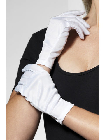 Gloves - Short - White