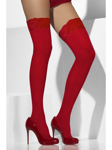 Hold Ups - Sheer - Red