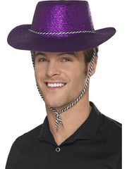 Cowboy Hat - Glitter - Assorted