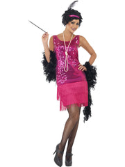 Flapper Funtime Costume - Pink/Blue