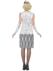 Flapper Costume - Silver