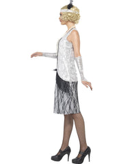 Flapper Costume - Silver