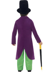 Roald Dahl Willy Wonka Costume - Childs