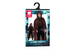 Cape - Hooded - Brown