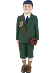 World War 2 Evacuee Boy Costume - Childs