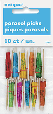 Paper Parasol Picks - Cocktail Umbrellas