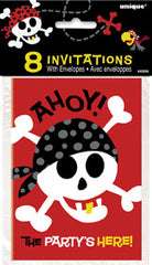 Pirate - Invitations