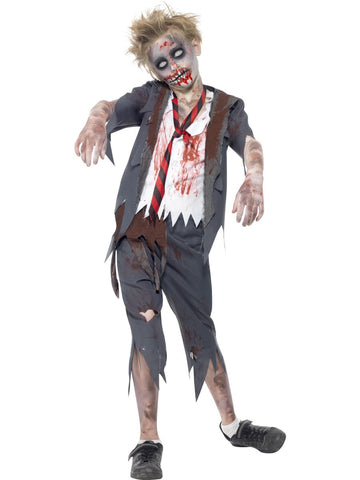 Zombie Schoolboy Costume - Childs