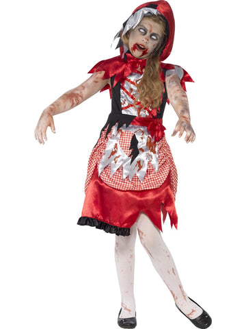 Zombie Miss Hood Costume - Childs