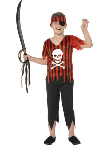 Pirate Jolly Roger Costume - Childs