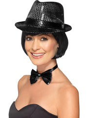 Trilby Hat - Sequin