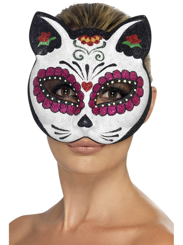 Eyemask - Sugar Skull - Cat