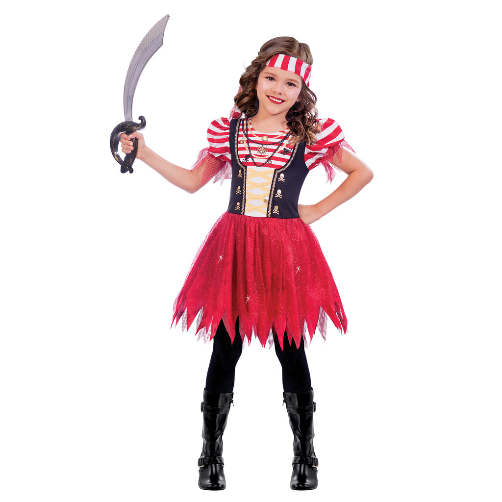 Pirate Girl Costume - High Seas - Childs