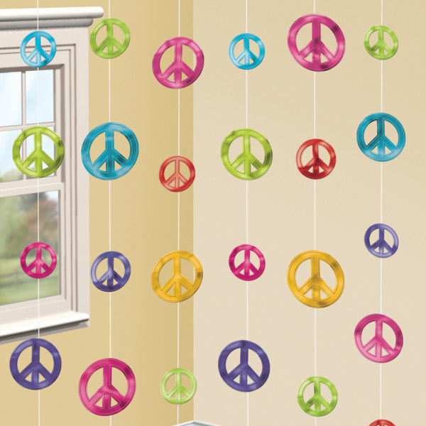 Hanging Decorations - 60's Groovy