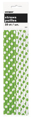 Polka Dot - Straws