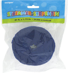 Crepe Streamer - Royal Blue