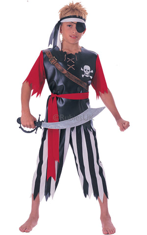 Pirate King Costume - Childs