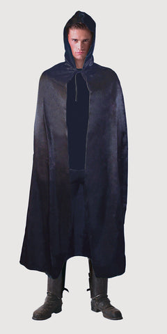 Cape - Hooded - Black - Unisex