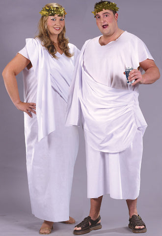 Roman Toga Costume - Unisex - Plus Size