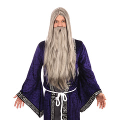 Wizard Wig & Beard Set