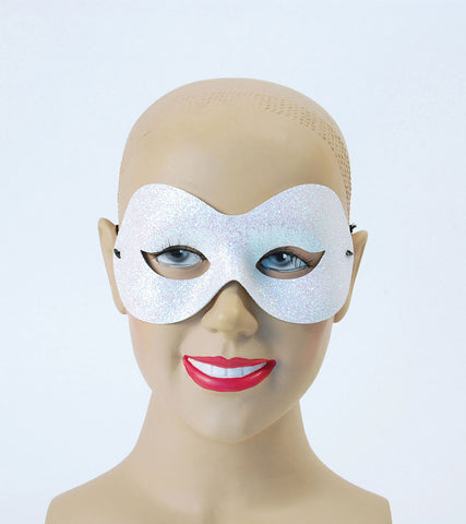 Domino Eyemask - Sparkle - White