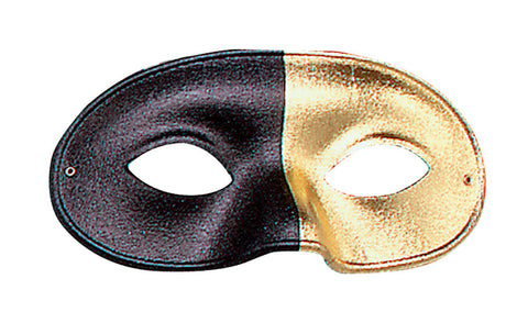 Eyemask - Two Tone - Gold/Black & Silver/Black