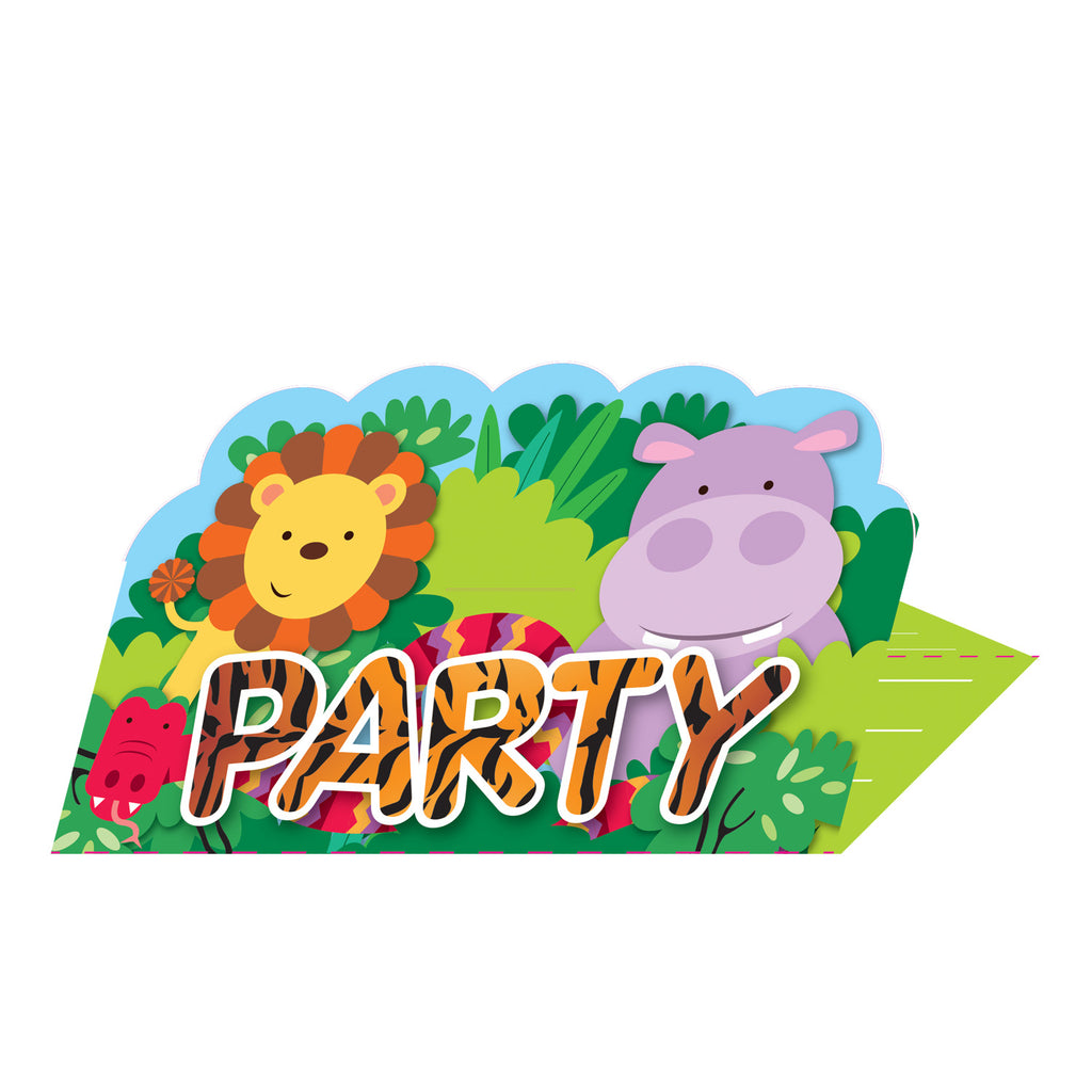 Jungle Friends - Invitations