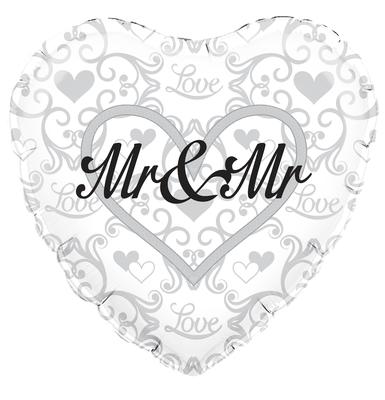 Foil Balloon - 18" - Mr & Mr