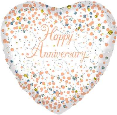 Foil Balloon - 18" - Anniversary