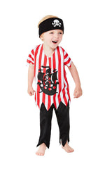 Pirate Boy Jolly Roger Costume - Childs