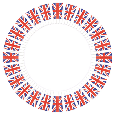 Plates - 23cm - Union Jack