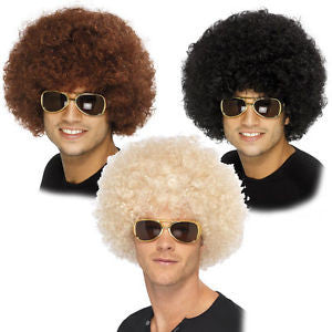 Afro Wig - Black/Brown/Blonde