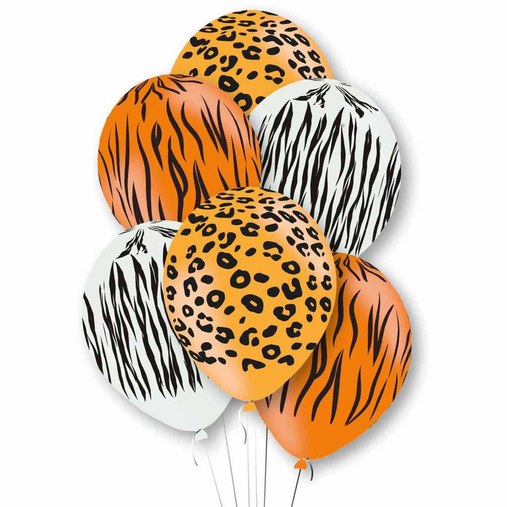 Latex Balloons - Animal Print