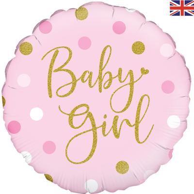 Foil Balloon - 18" - Baby Girl