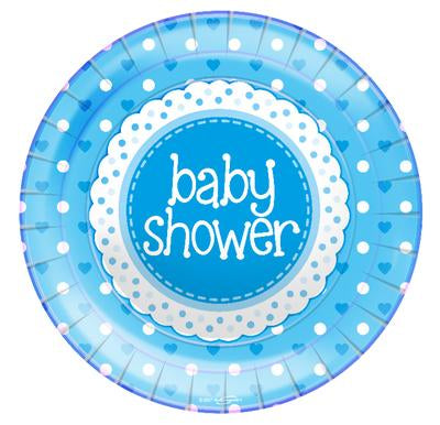 Baby Shower - Blue - Plates