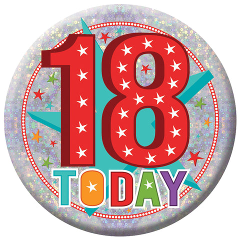 Badge - 18 Today