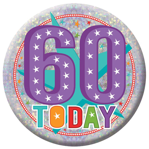 Badge - 60 Today