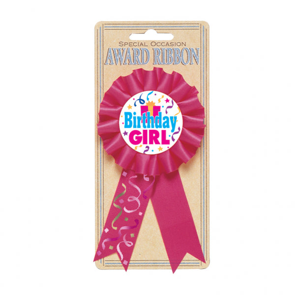 Award Ribbon - Birthday Girl