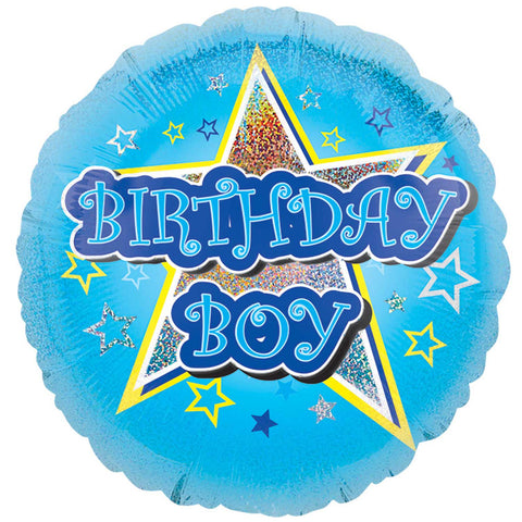 Foil Balloon - 18" - Birthday Boy