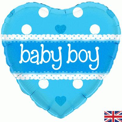 Foil Balloon - 18" - Baby Boy