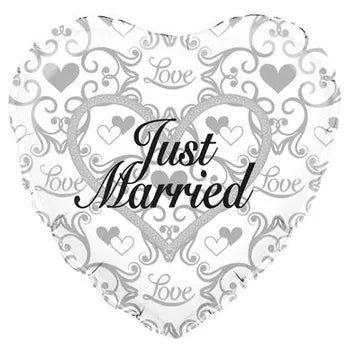 Foil Balloon - 18" - Just Married