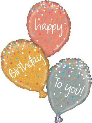 Foil Balloon - Supershape - Birthday