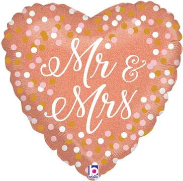 Foil Balloon - 18" - Mr & Mrs