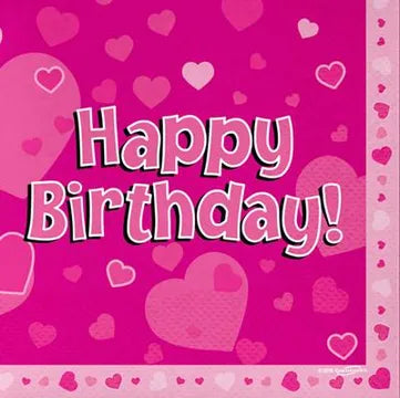 Napkins - Birthday